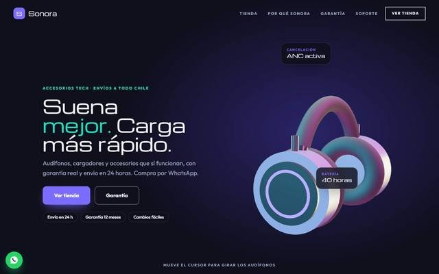 Demo web: Sonora